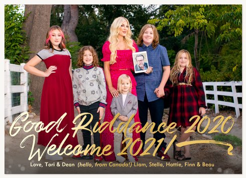 Good Riddance Photo Holiday Cards