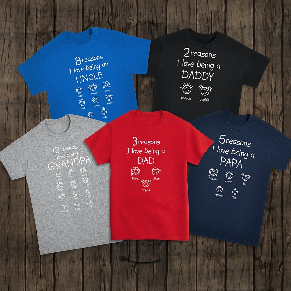 All The Reasons Personalized Apparel