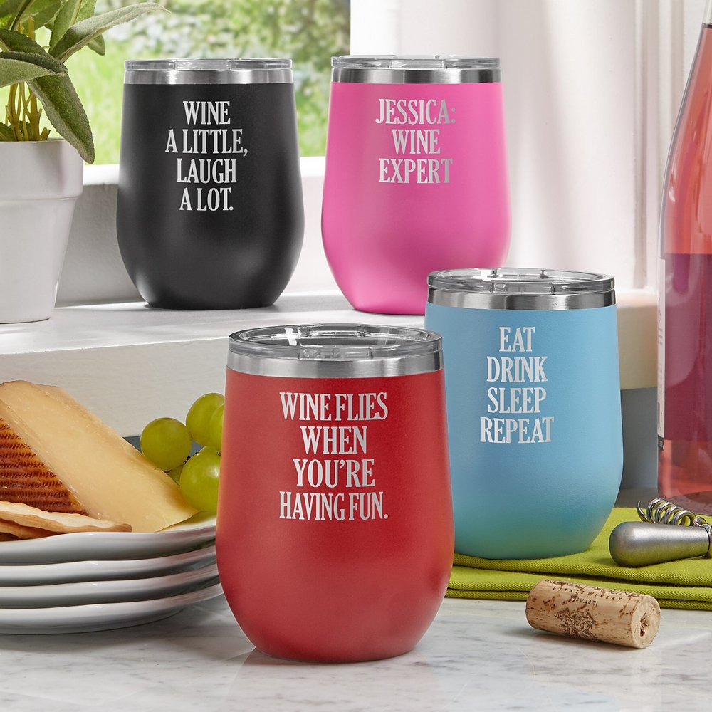 Design Your Own Personalized Insulated Wine Tumbler