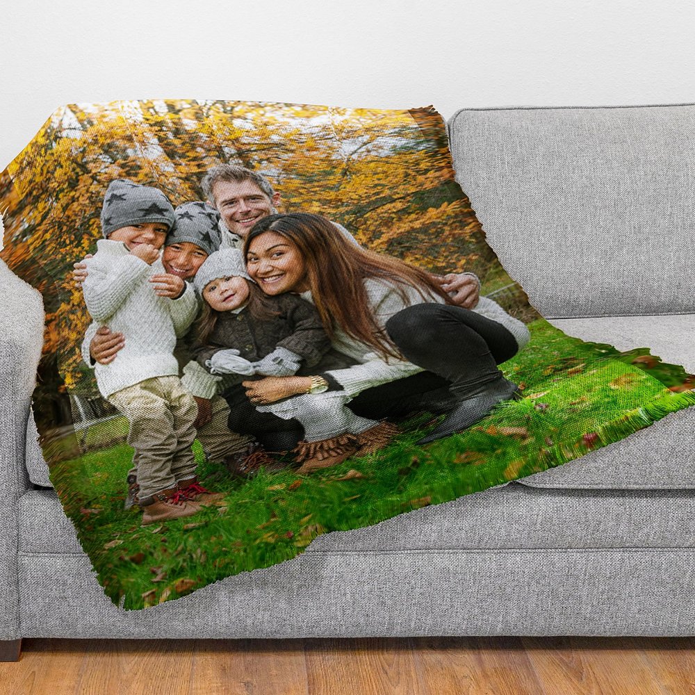 Cherished Memories Personalized Photo Blanket