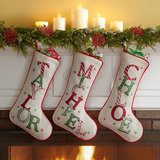 Holiday Name Personalized Stocking