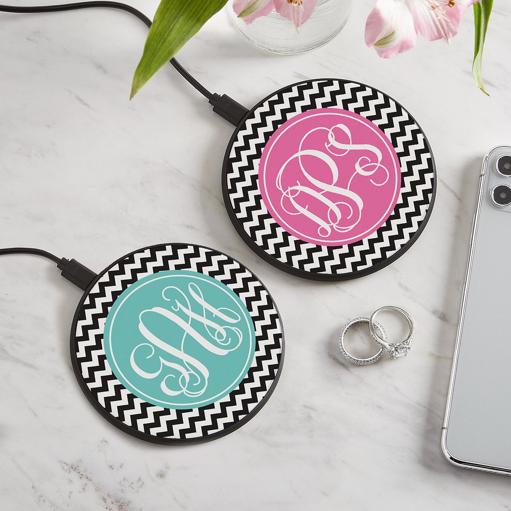 Personalized Monogram Wireless Charger