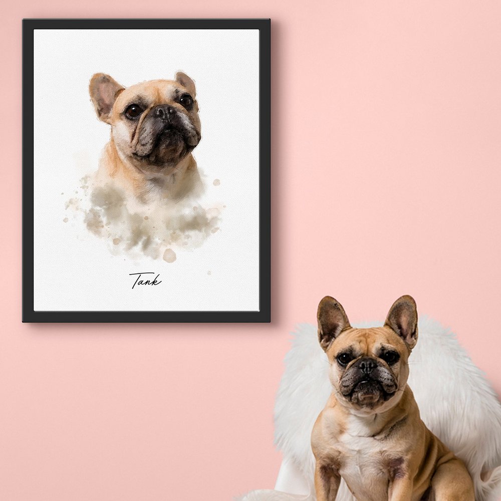 Artistic Customized Pet Portrait