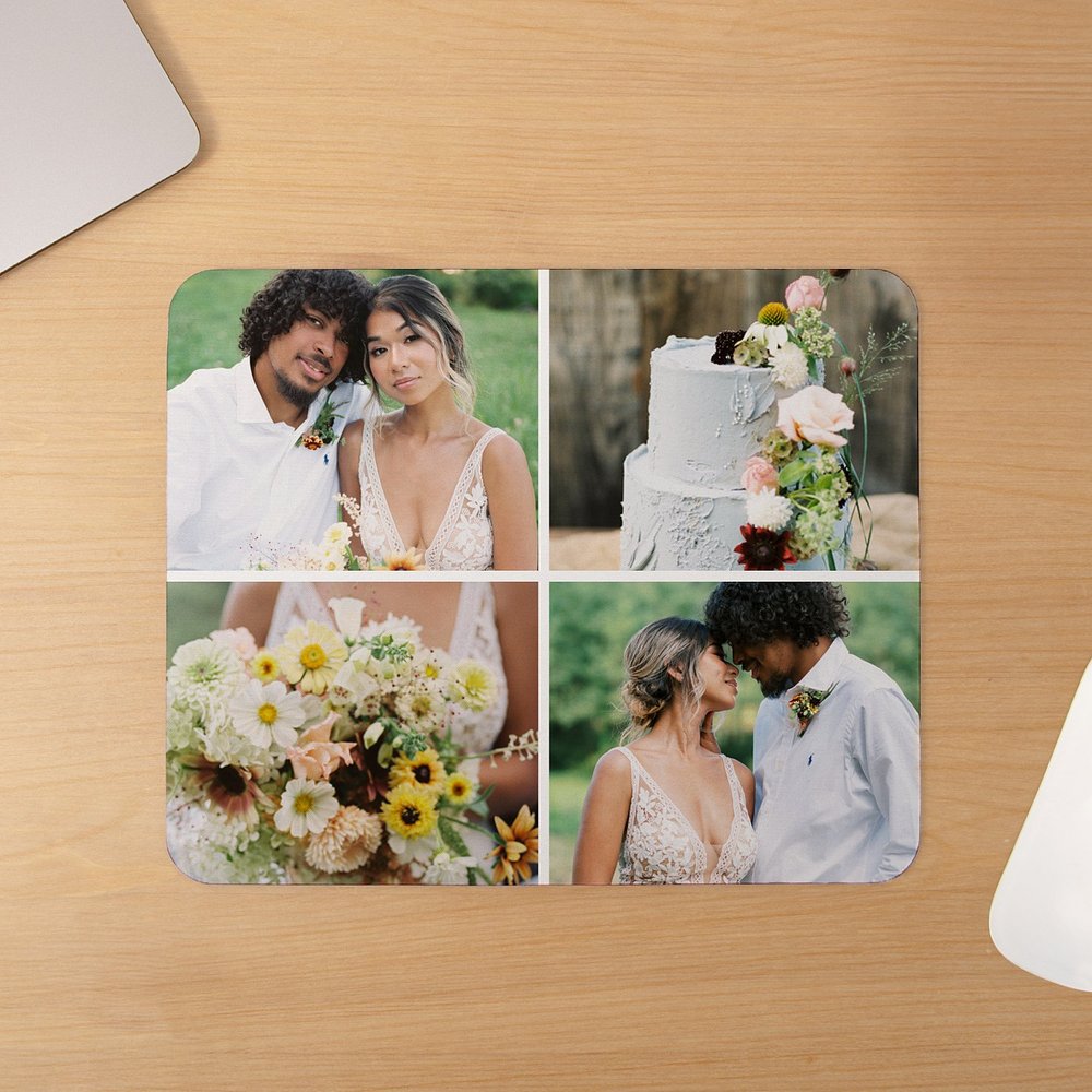 Custom Photo Collage Mouse Pad