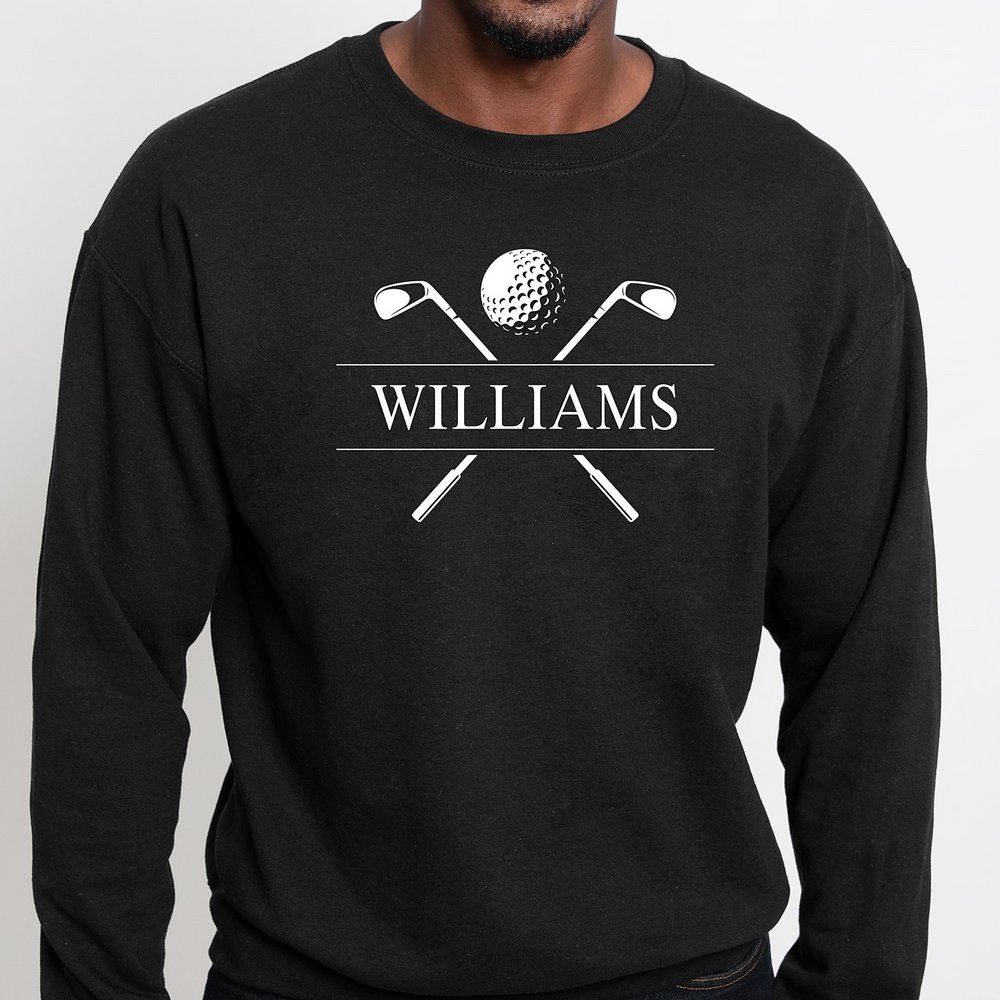 Golf Enthusiasts Personalized Sweatshirt