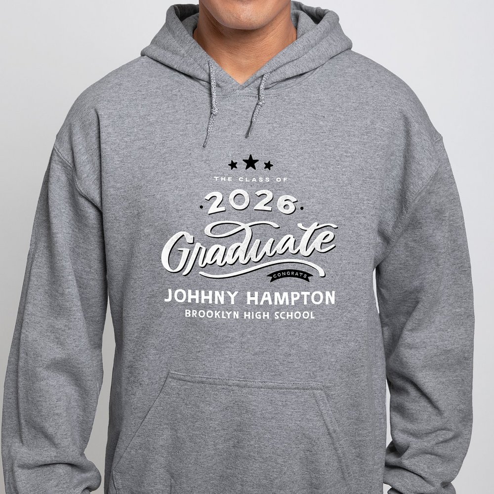 Retro Style Graduation Sweatshirt