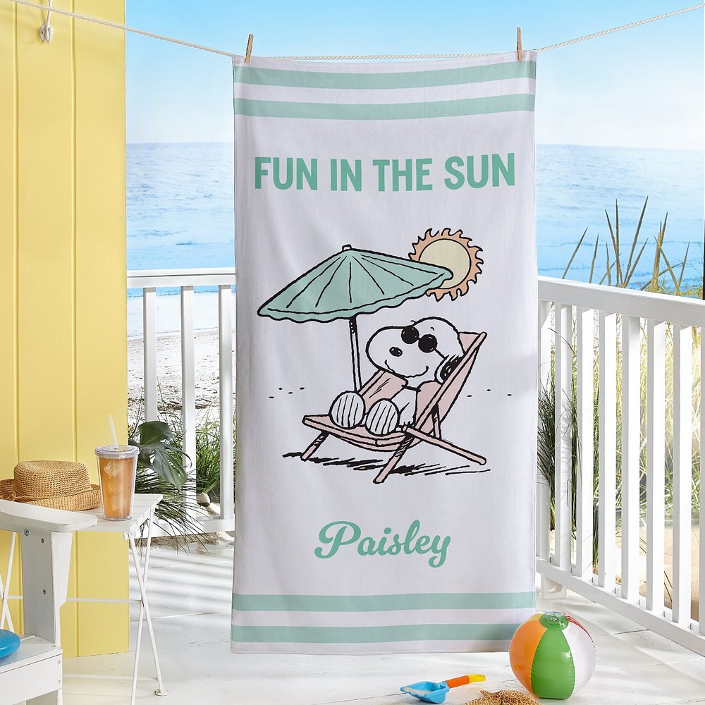 PEANUTS® Fun In The Sun Beach Towel