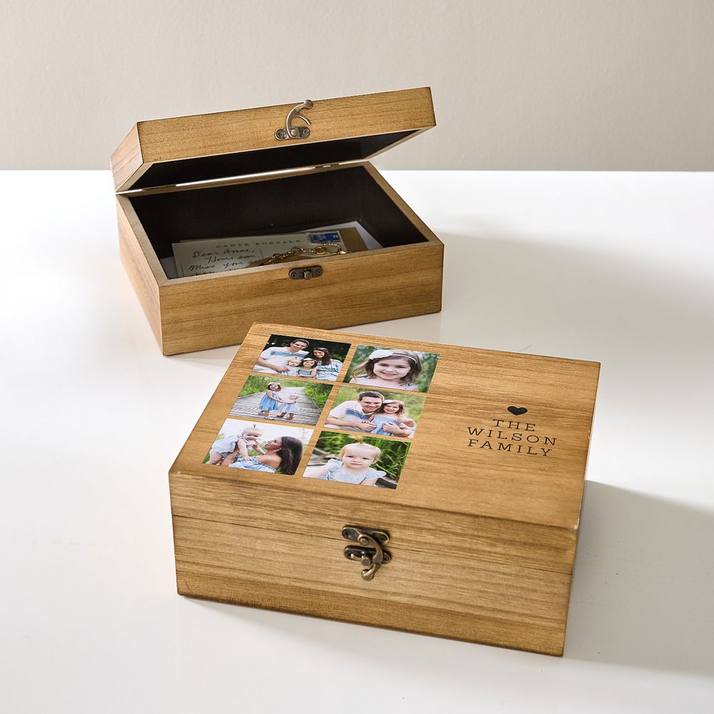 Treasured Moments Photo Keepsake Box