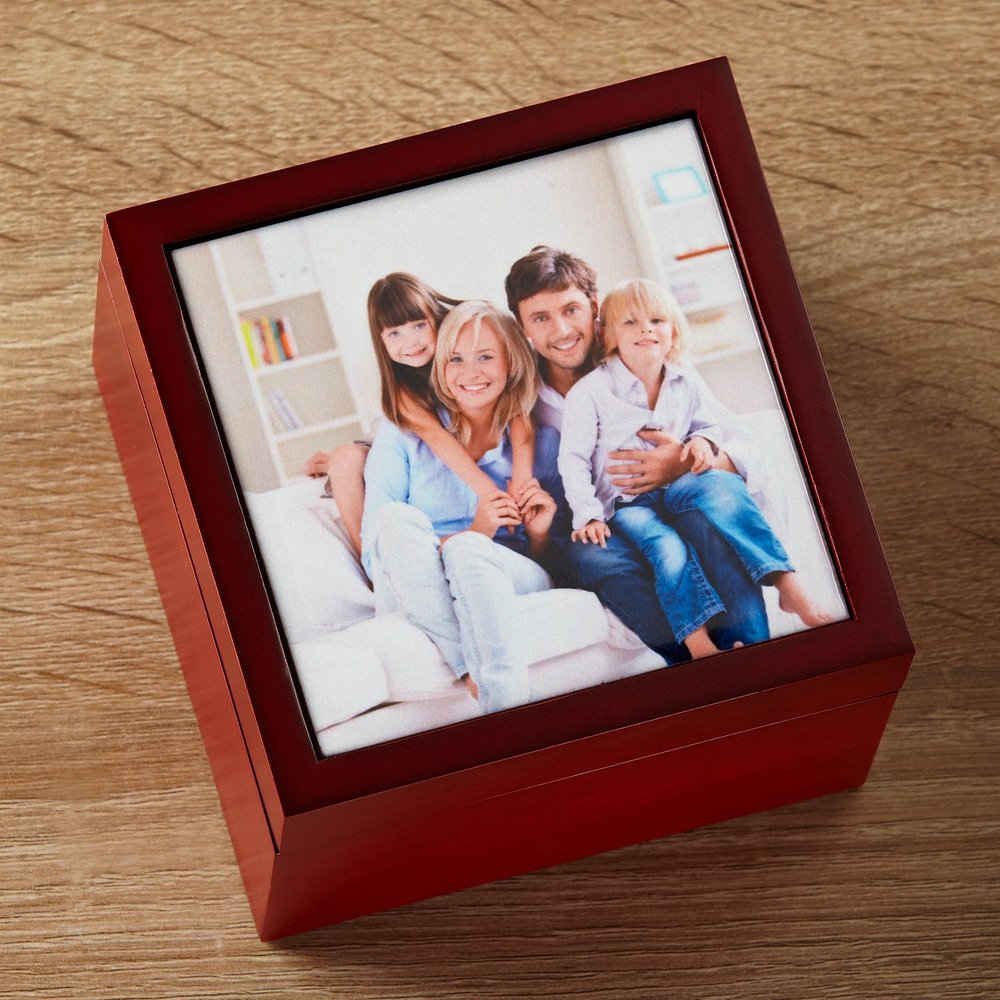 Custom Picture Tile Box