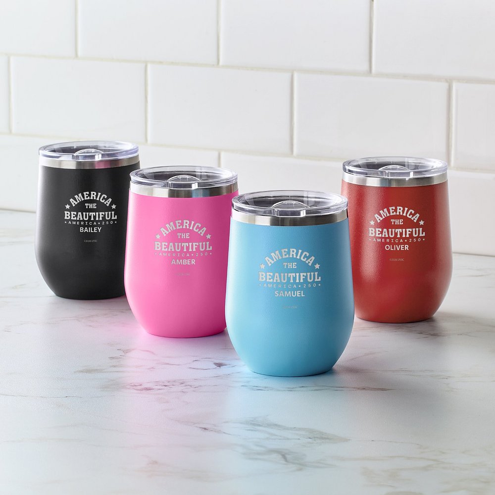 America250™ America the Beautiful Insulated Wine Tumbler