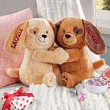Personalized Hugging Puppies