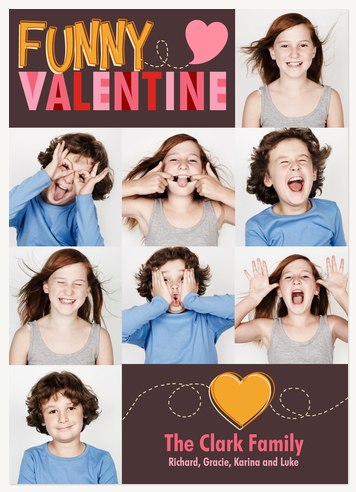 Our Funny Valentine Valentines Cards