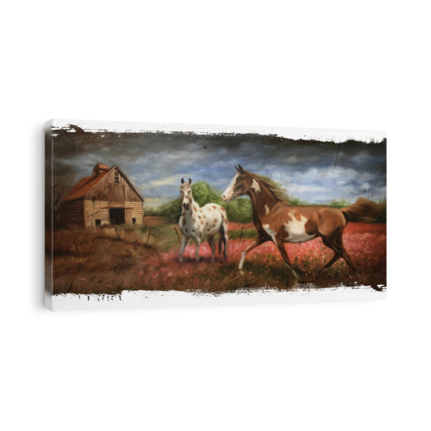 wild horses Torn Edges