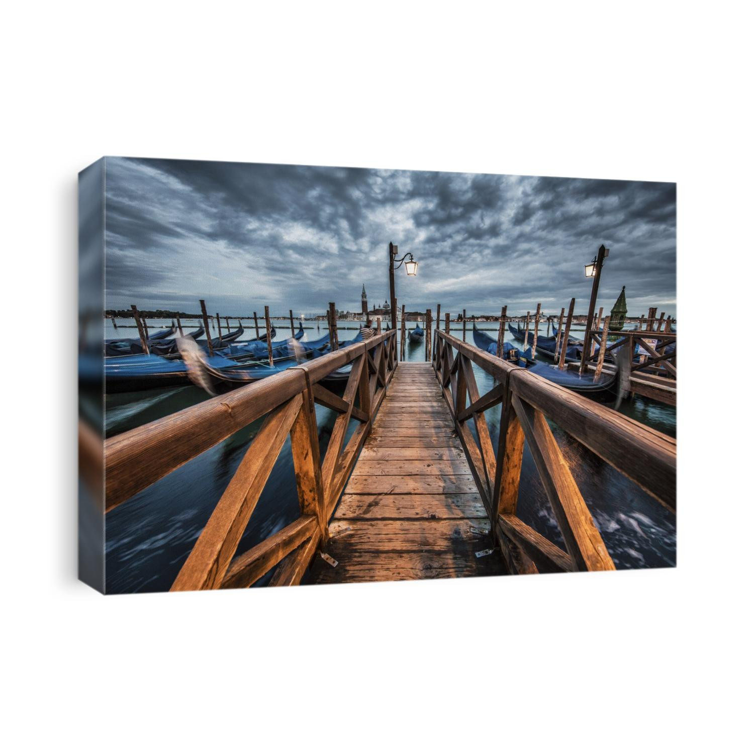 Gondolas in Venice, Italy, , romantic, ocean, water, boats