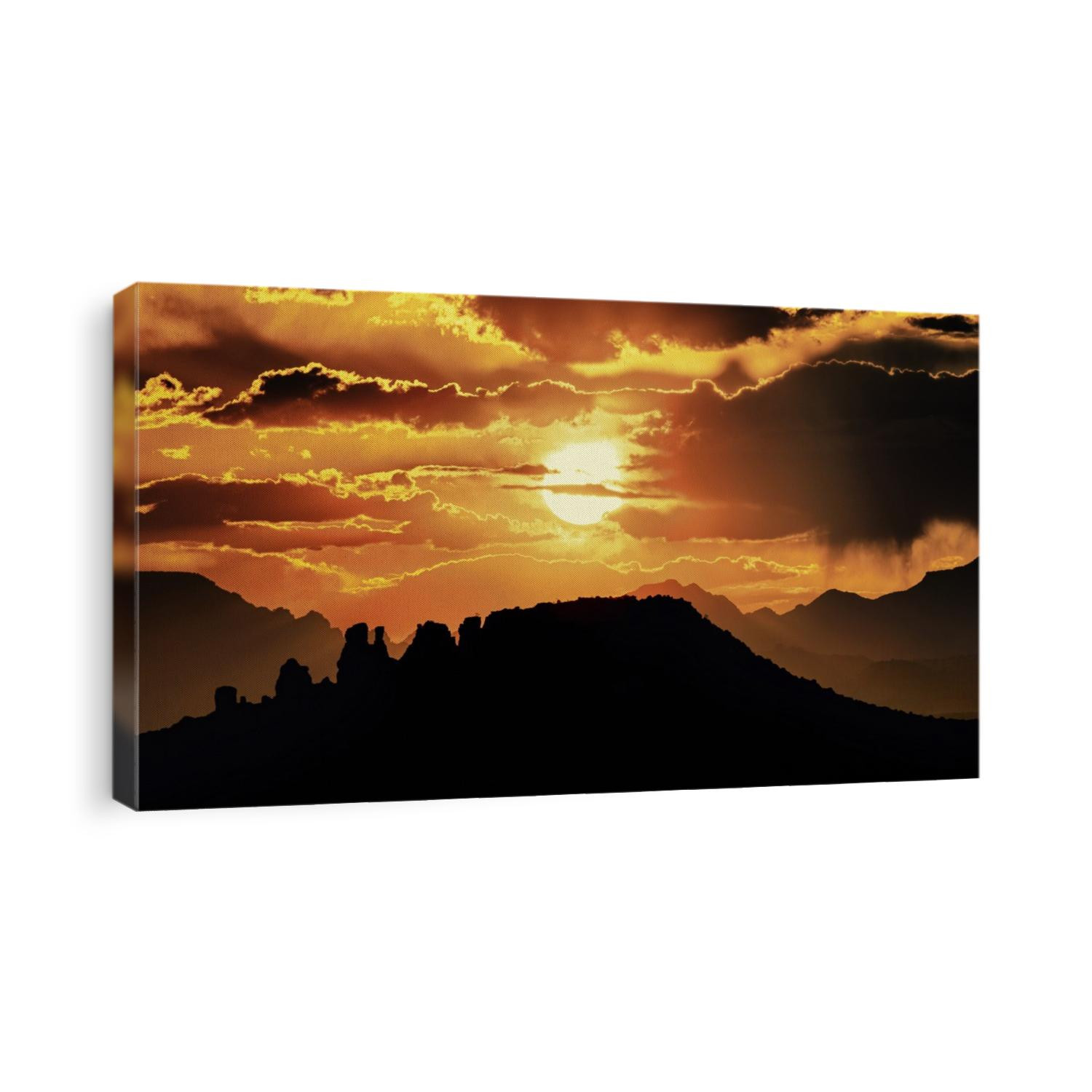 Sunset over Sedona, Arizona