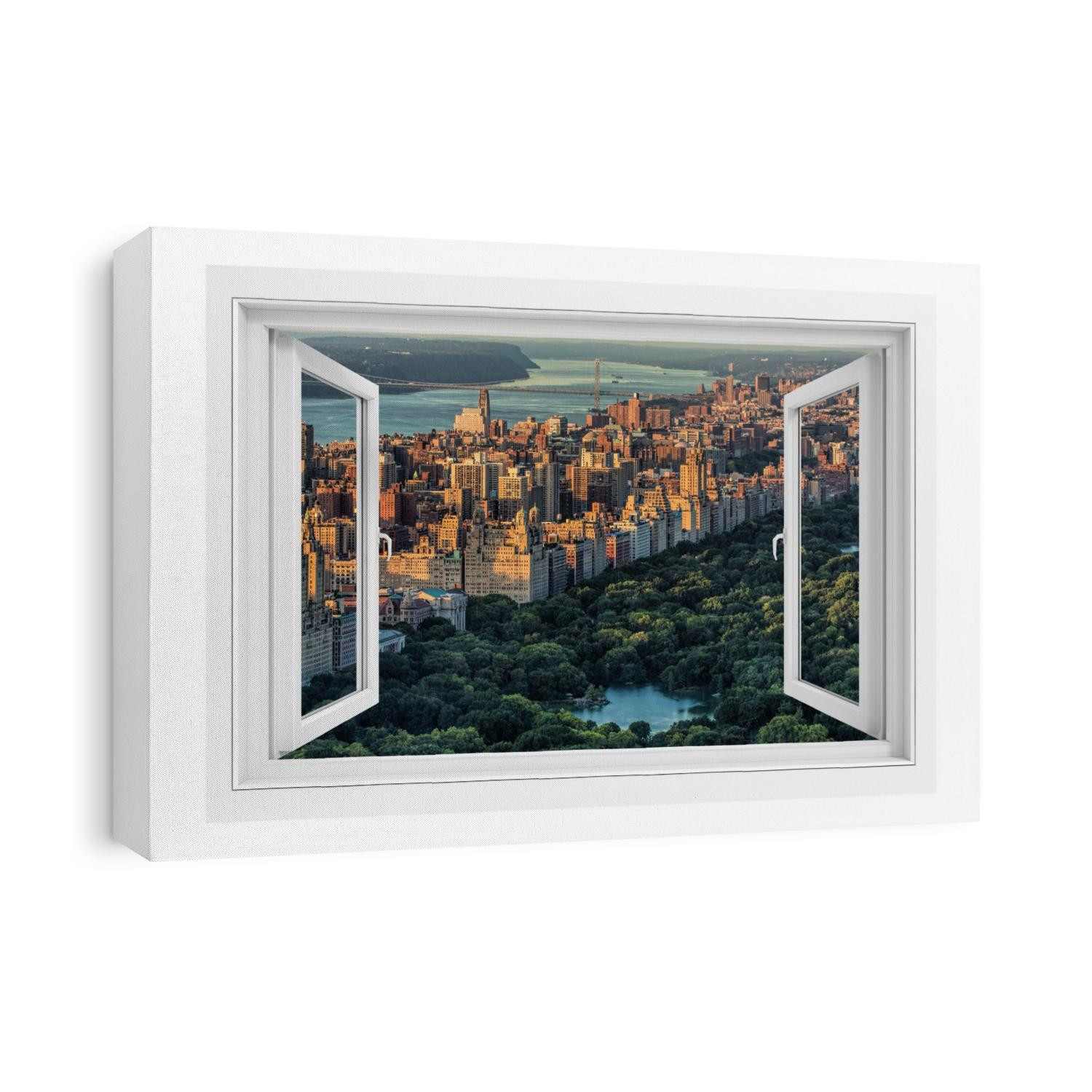 View of New York City from above