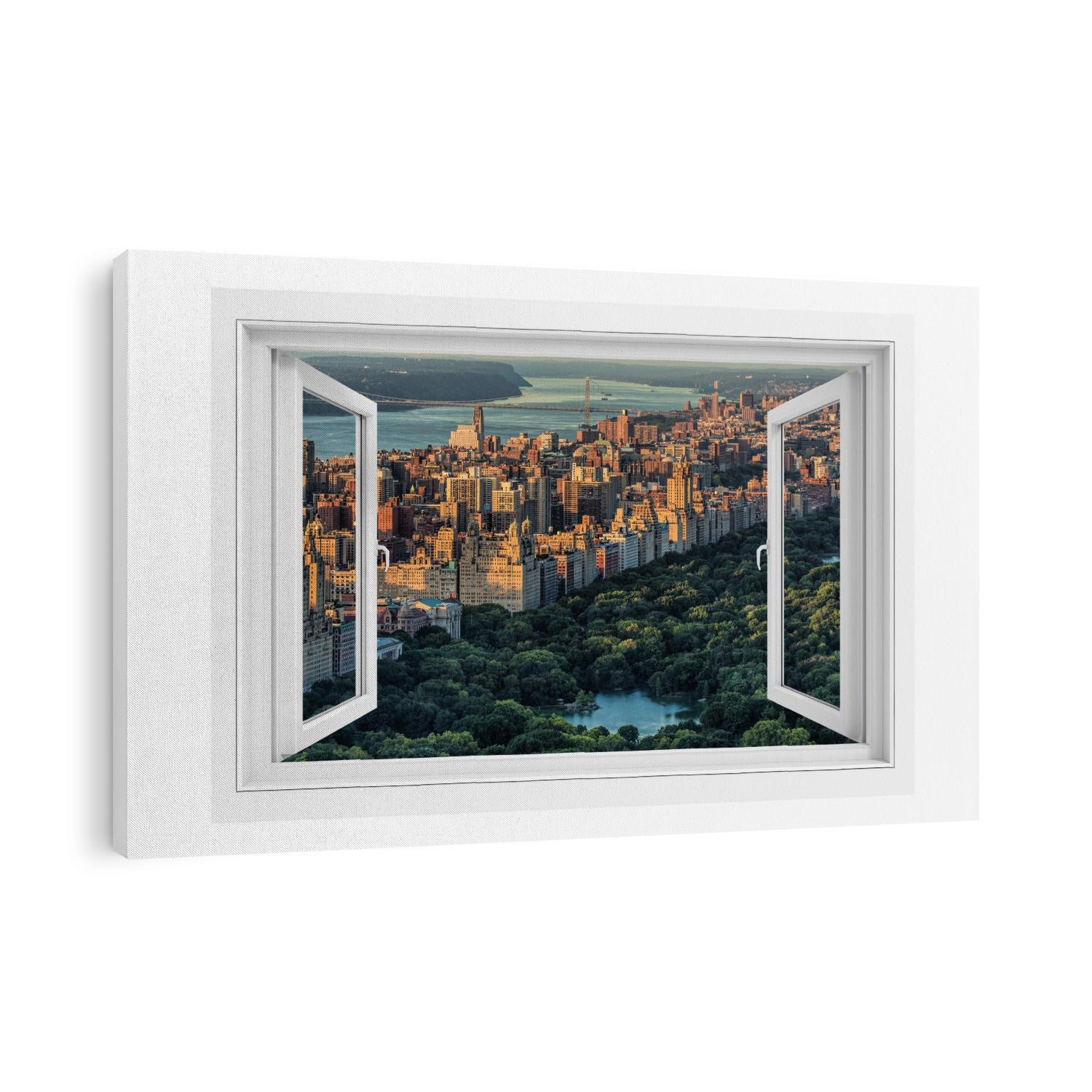 View of New York City from above