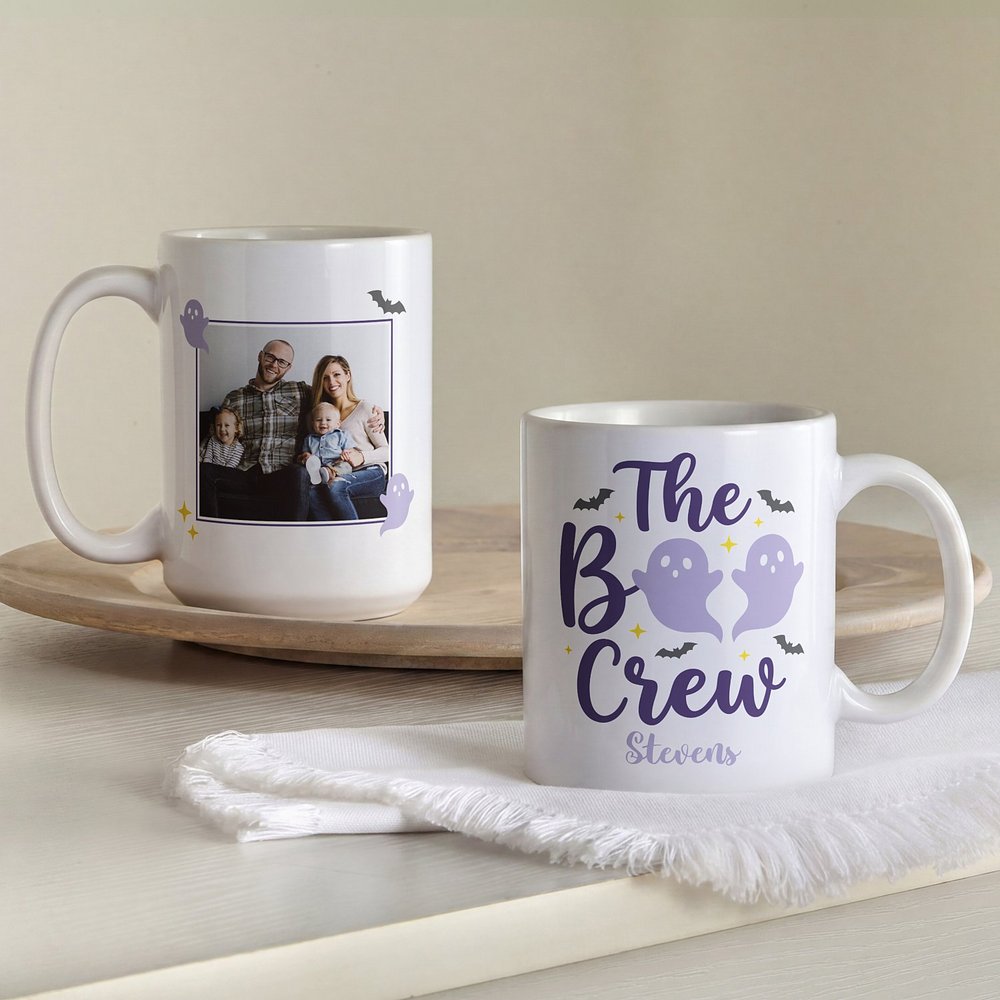 Boo Crew Photo Mug