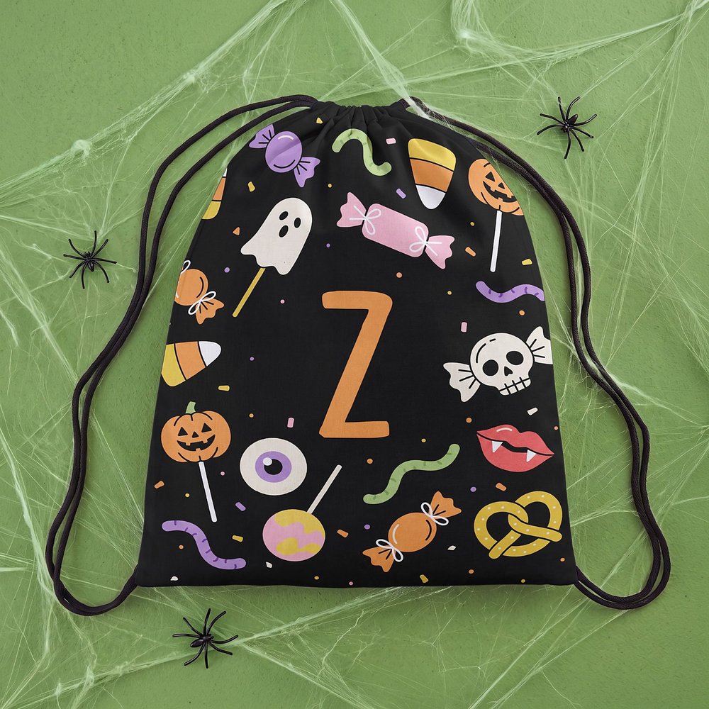 Spooky Night Drawstring Treat Bag