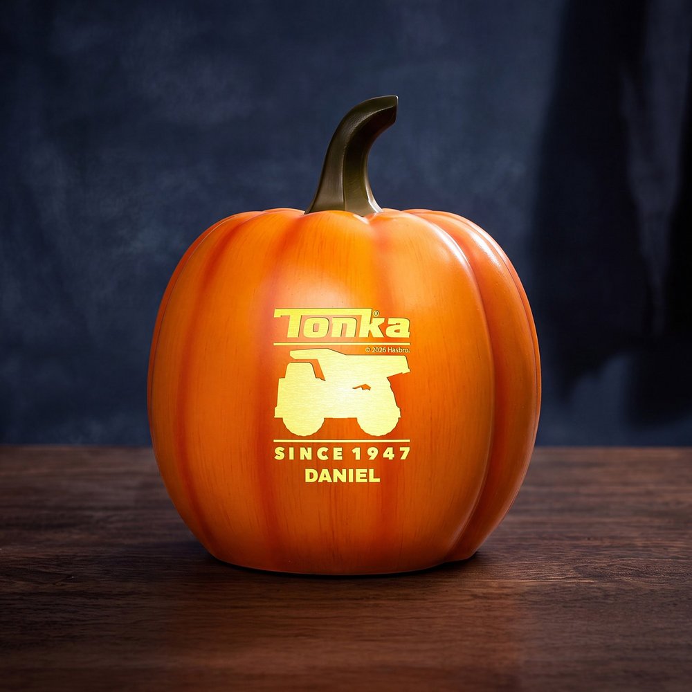 Tonka Light-Up Since 1947 Pumpkin