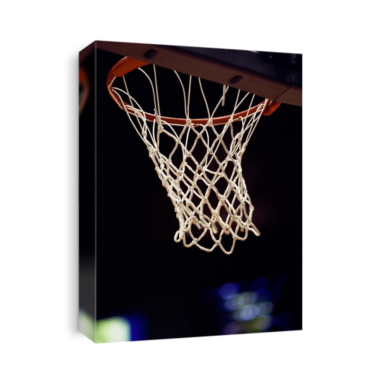 Basketball hoop.