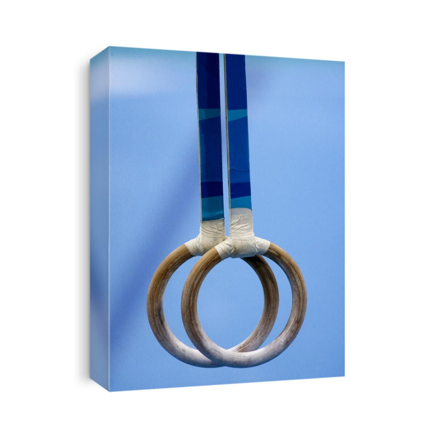Detail of gymnastics rings.