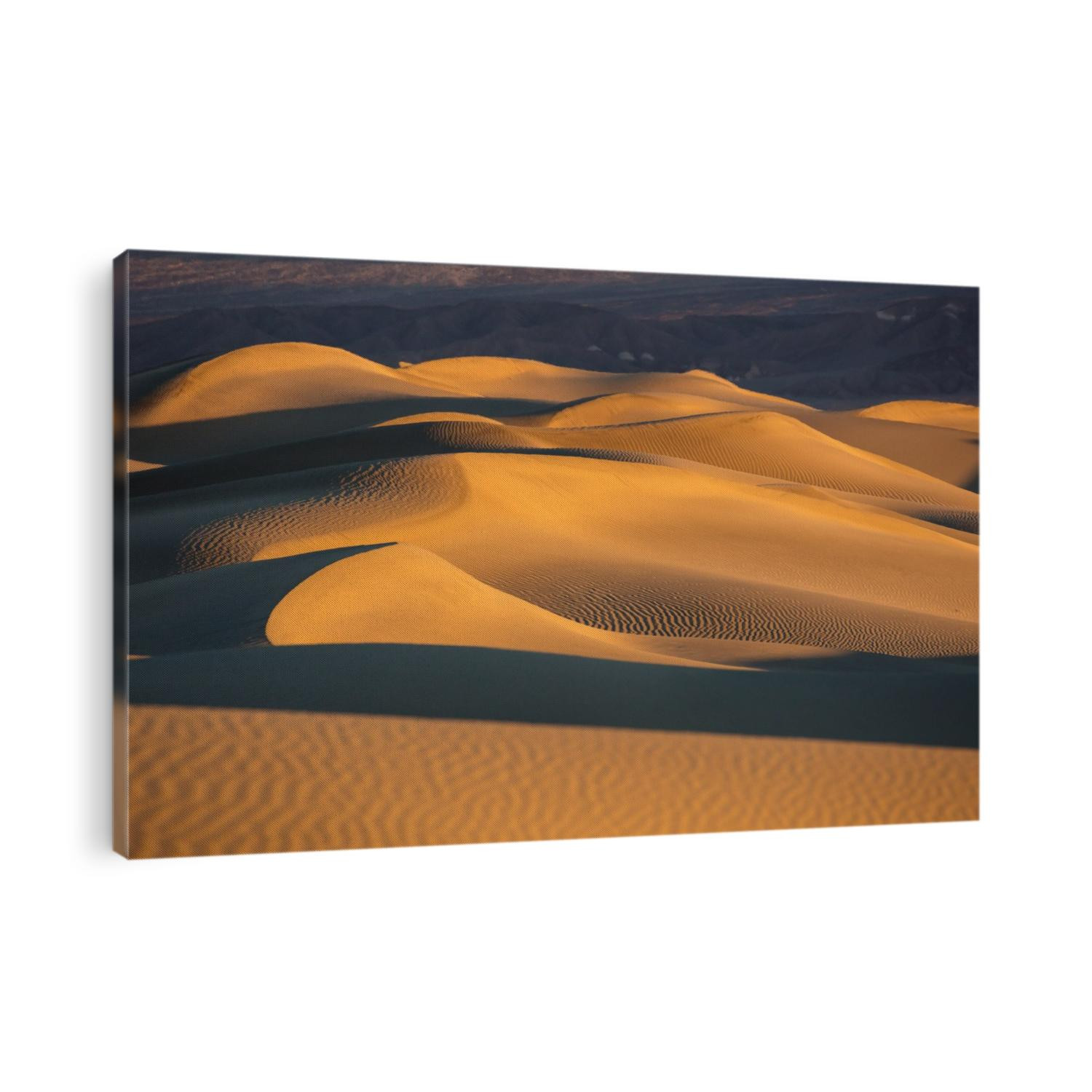 Sunrise on the Mesquite Valley Dunes in Death Valley