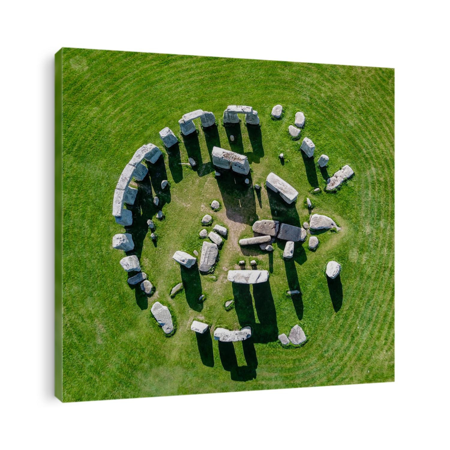 Stonehenge from above