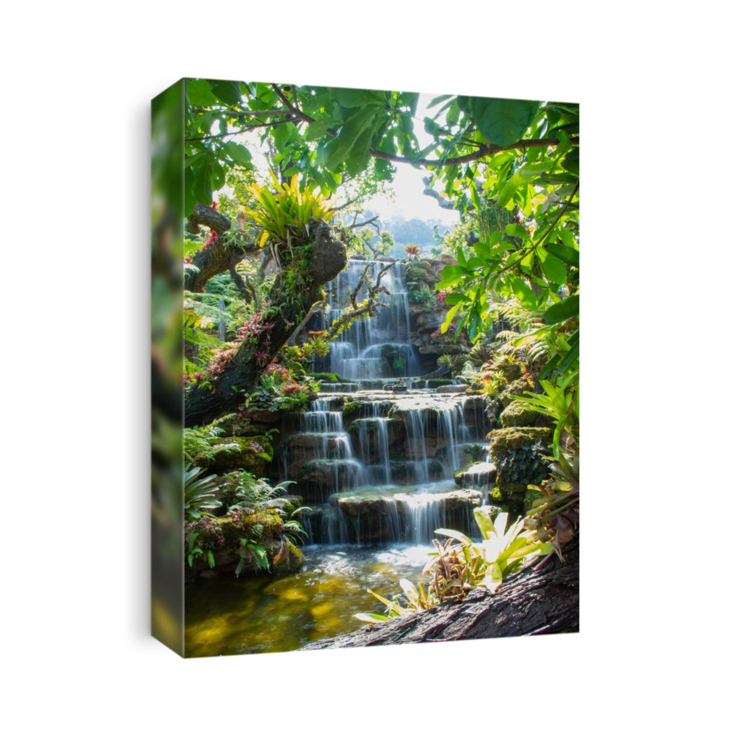 Waterfall,Waterfall in the forest,Beautiful deep forest waterfall in Thailand.