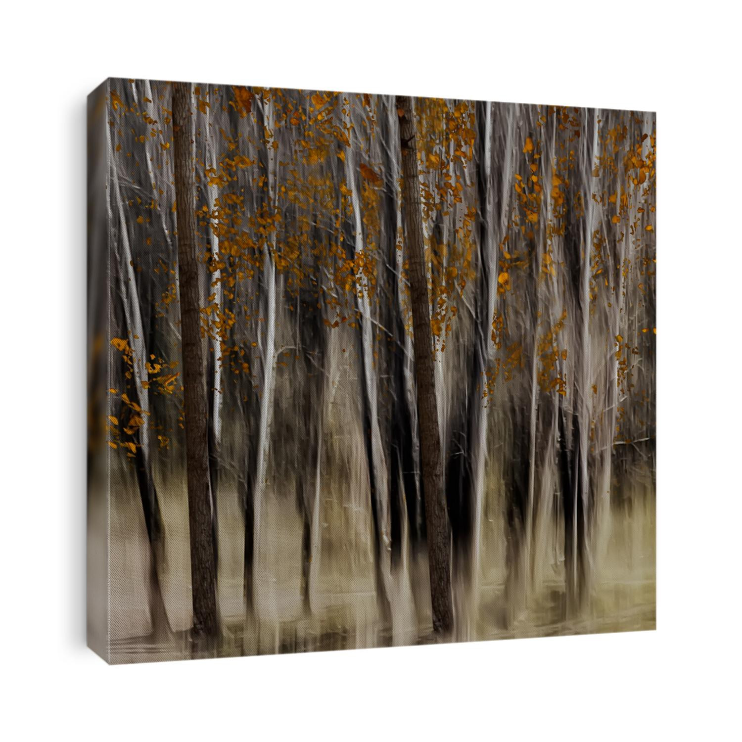 abstract in the forest
