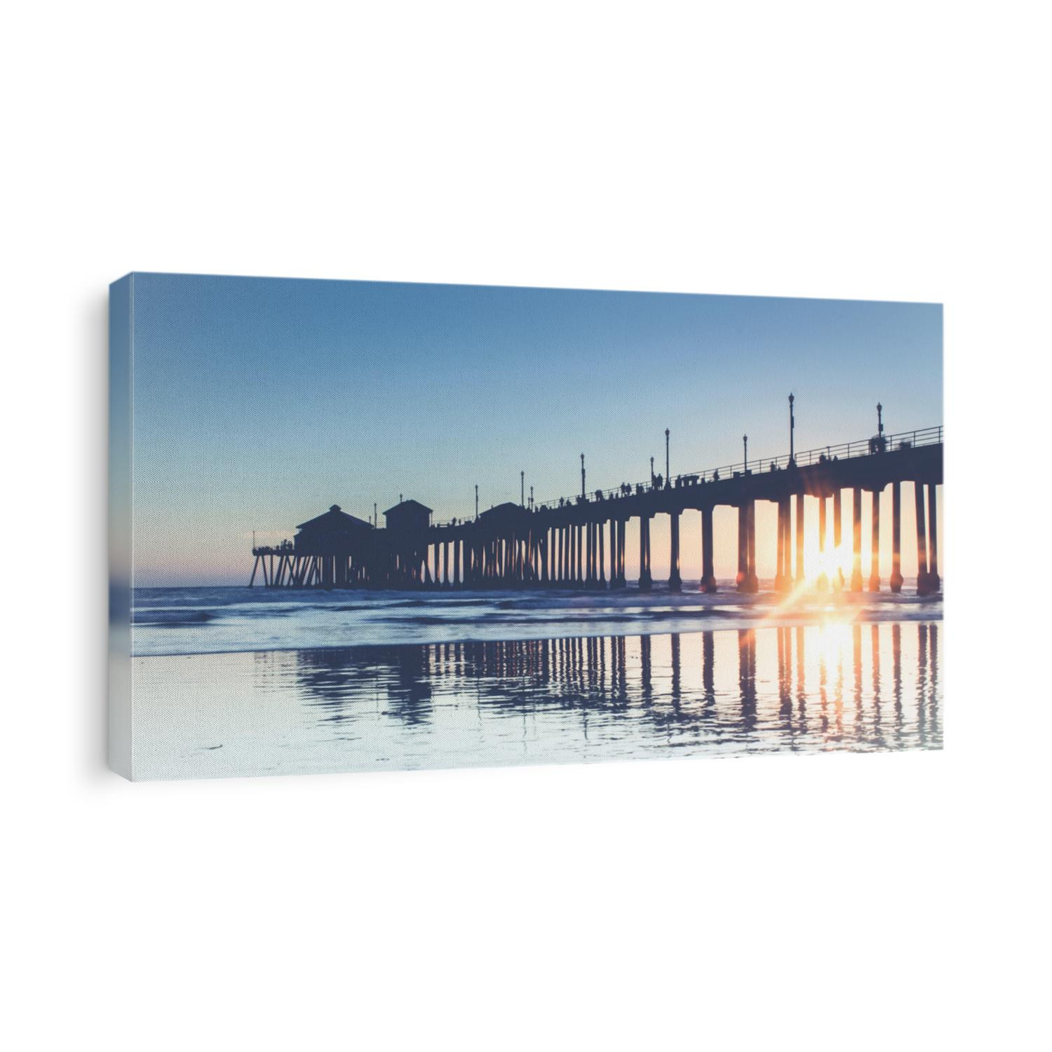 Huntington Beach Pier Faded
