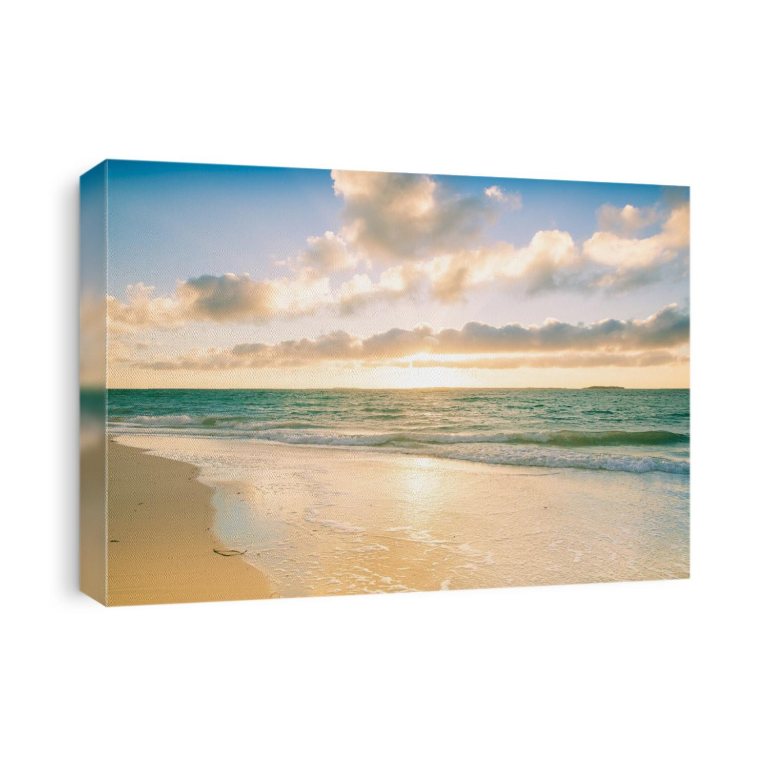 Beautiful beach sunset Australia