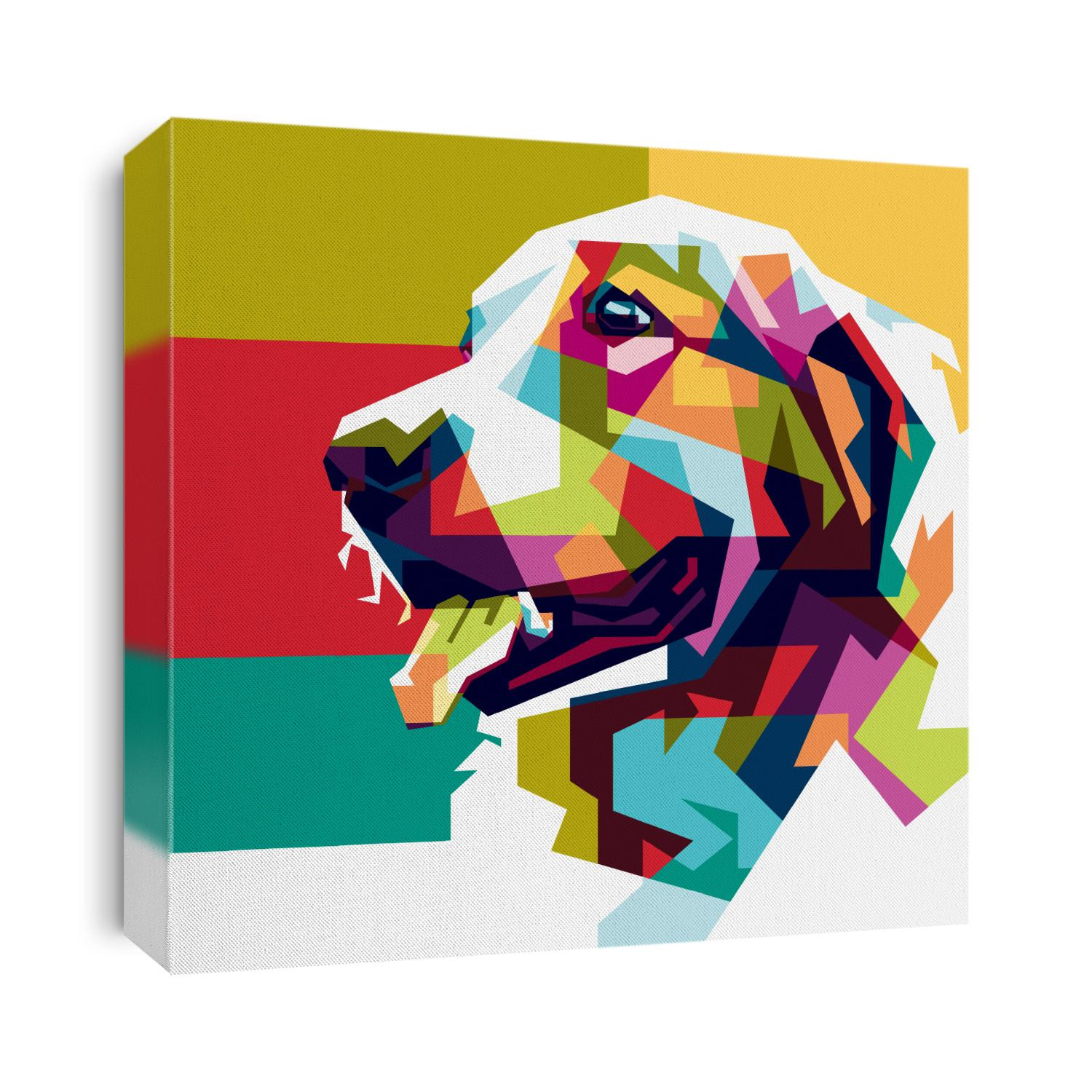 Colorfully Dog Wallpaper