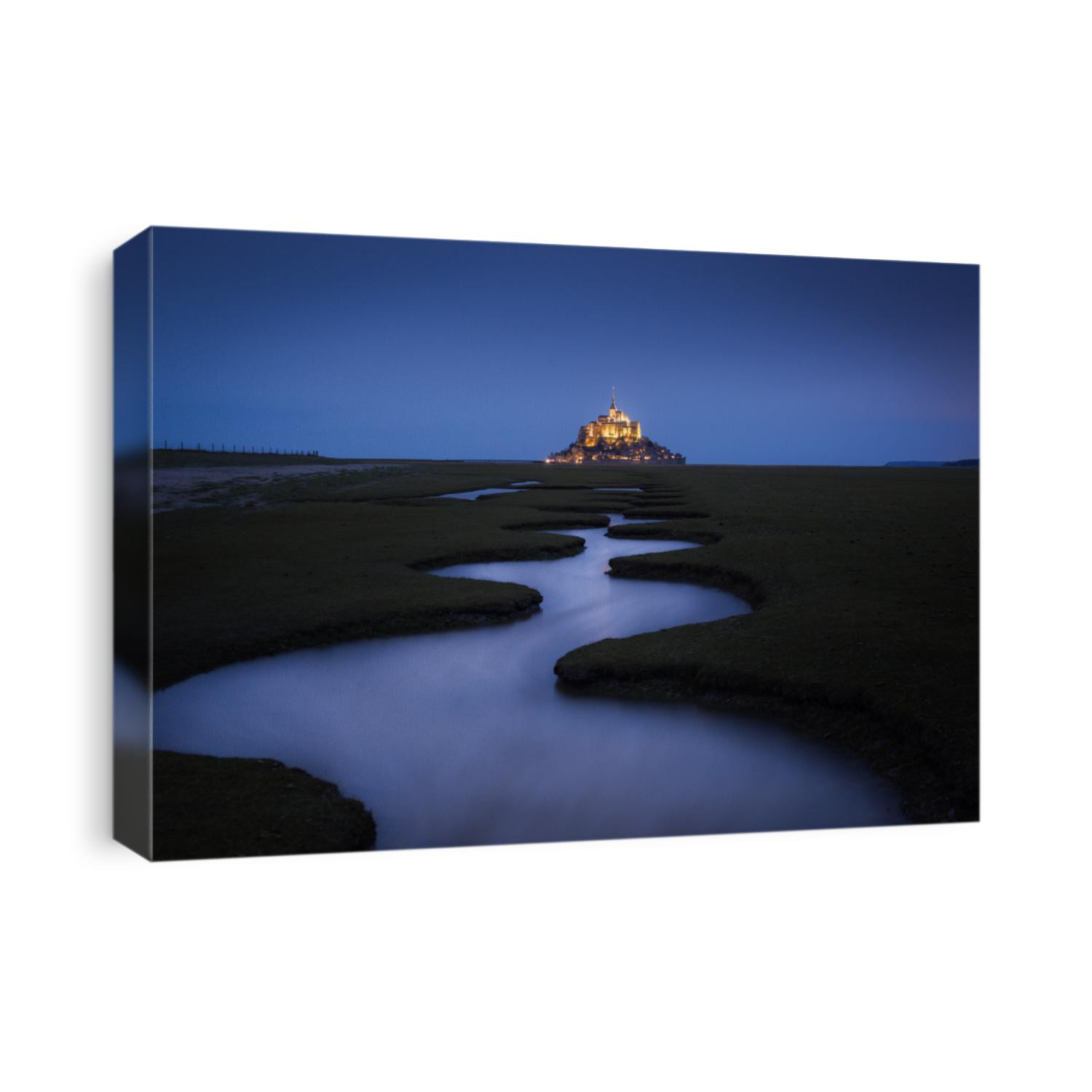 View of the Mont Saint-Michel, France
