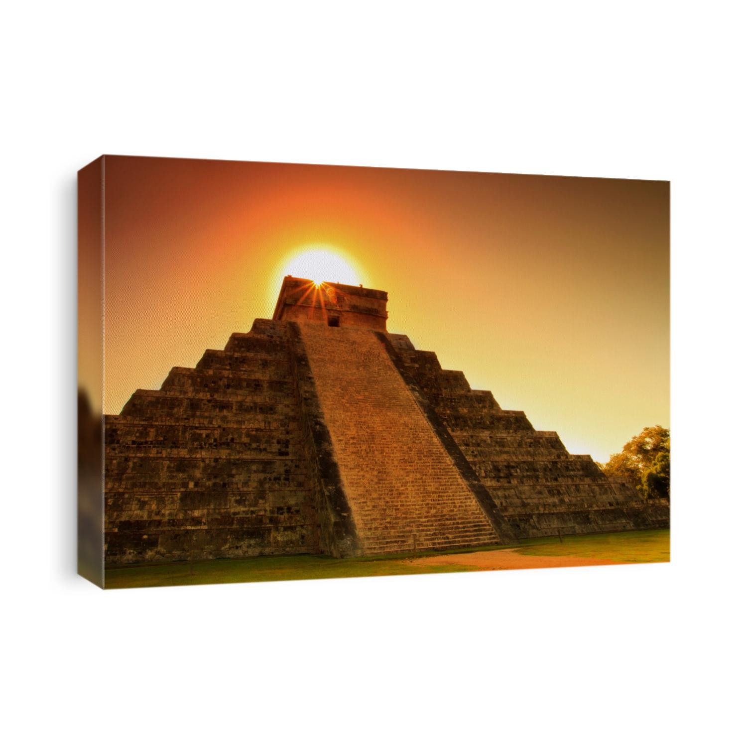 Chichen itza sunset