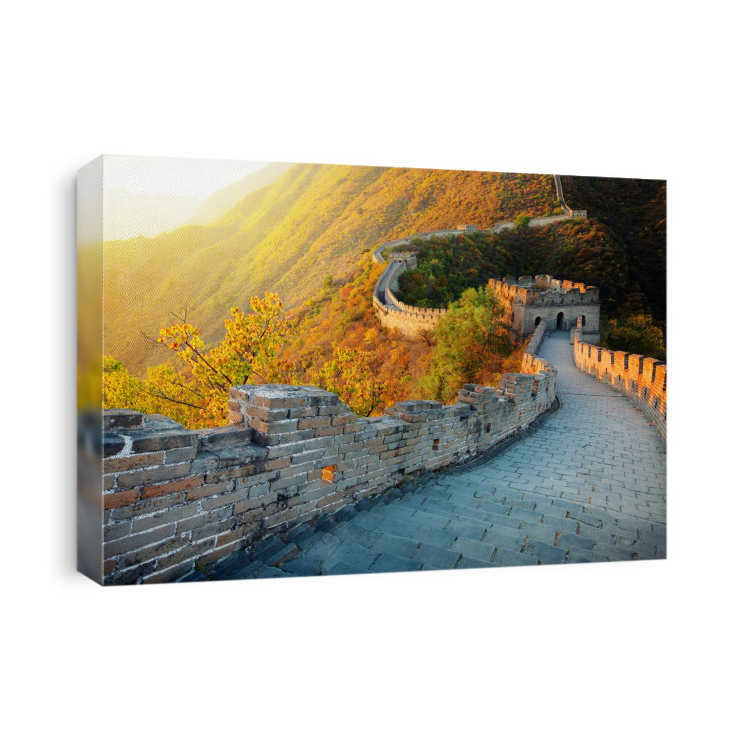 Great Wall of China in autumn