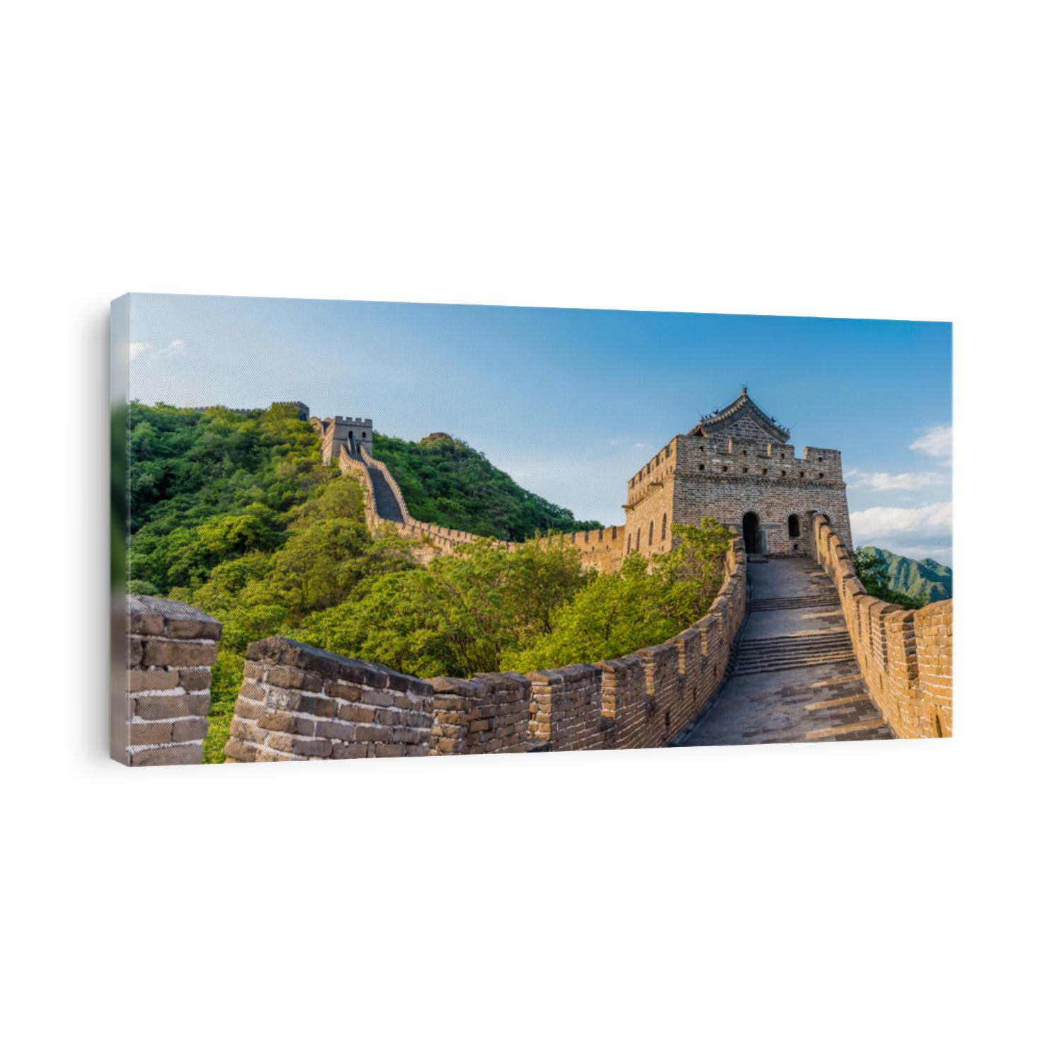 Panoramic view of Great Wall of China
