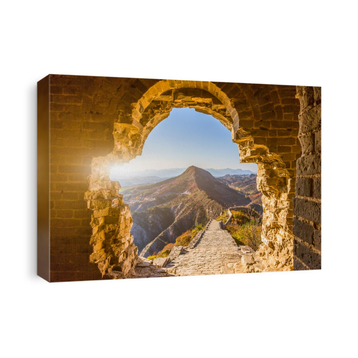 the Great Wall of China.