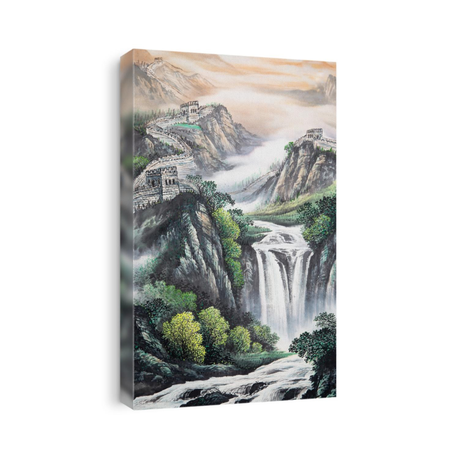 Chinese traditional painting of landscape
