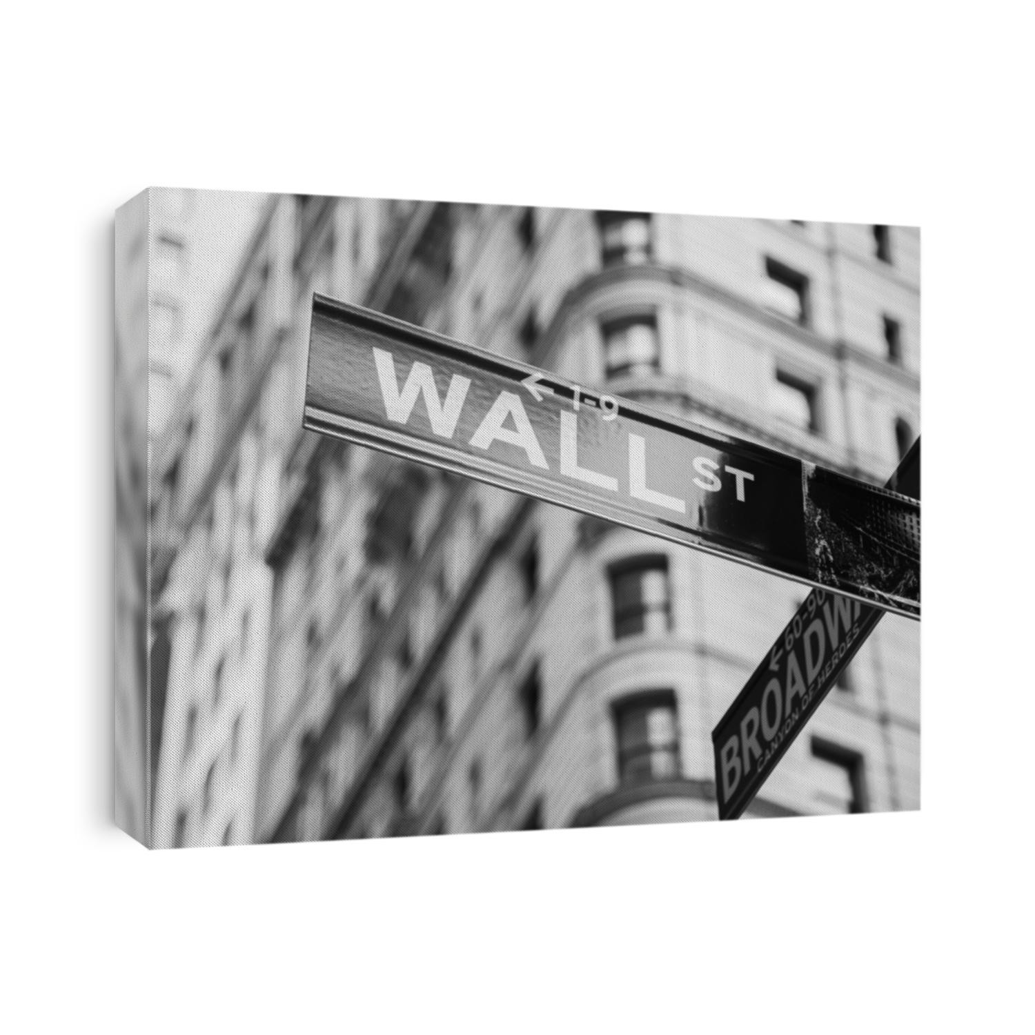 Sign on the Wall Street