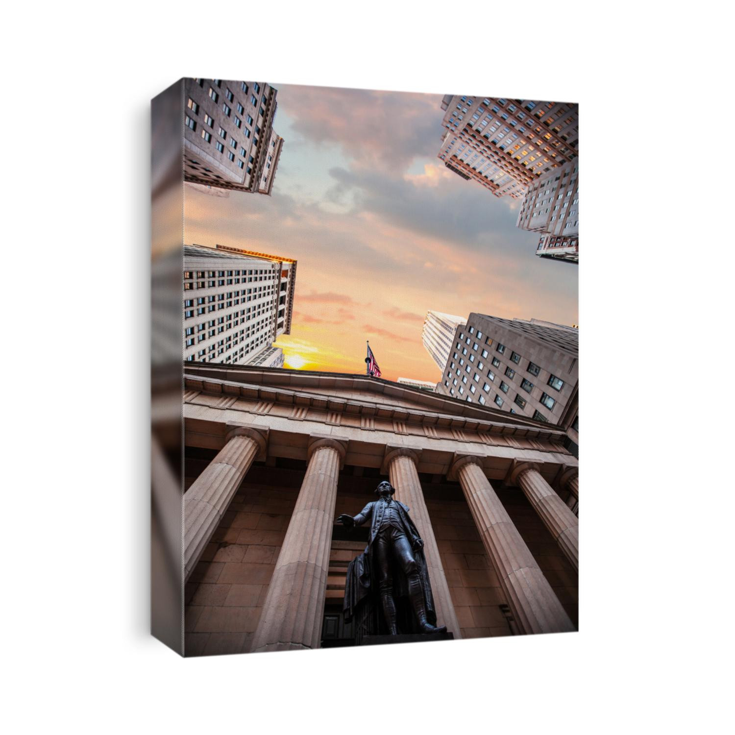 Federal Hall National Memorial on Wall Street, Lower Manhattan, New York City, USA