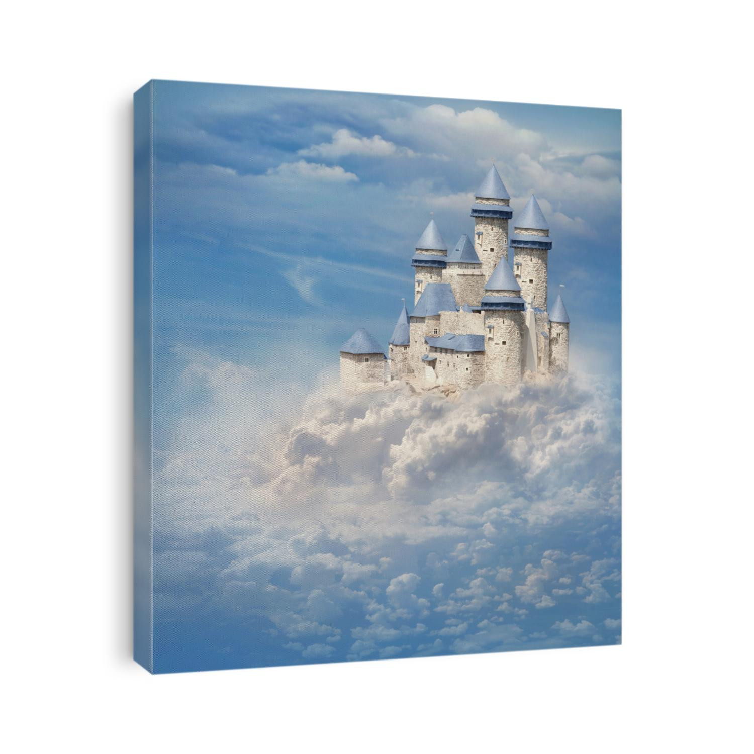 Fantasy castle in the clouds