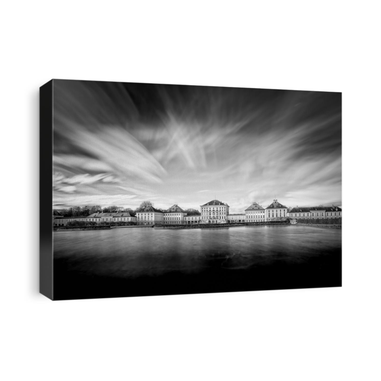 Nymphenburg castle in Munich, Germany. Shot taken with long exposure time.