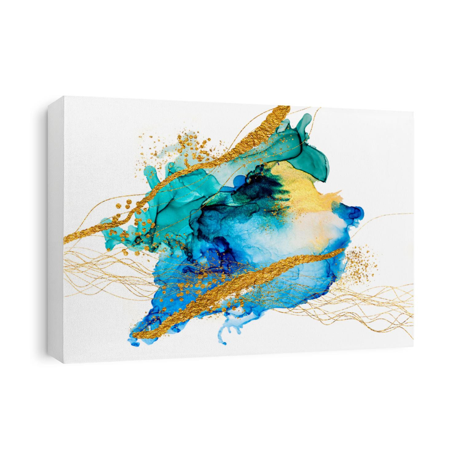 Art&Ink. Beauty is made up of many factors, including shape, form, color, and contrast, that work together to bring delight to the eyes and refreshment to the soul. Masterpiece of designing art. Gold.