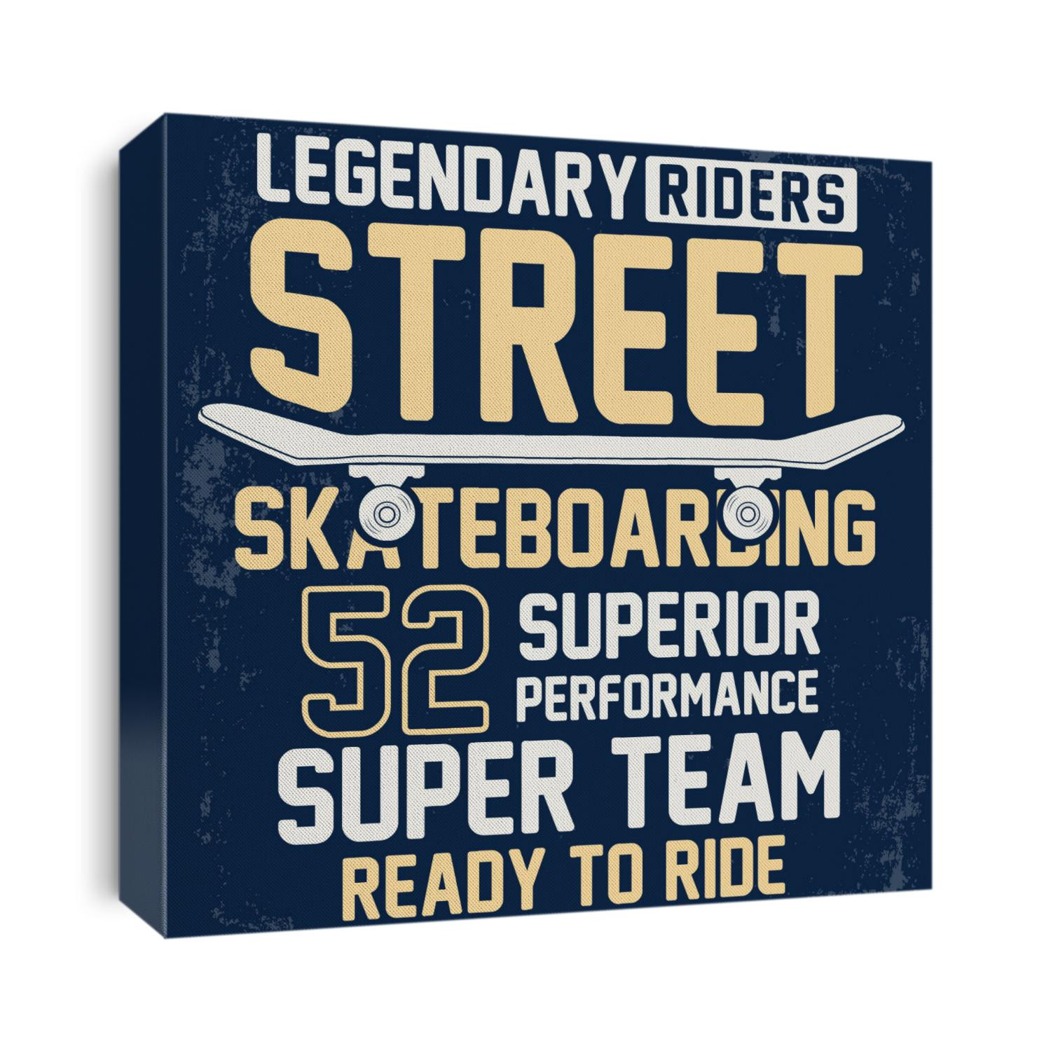 Skate board typography, t-shirt graphics, vectors